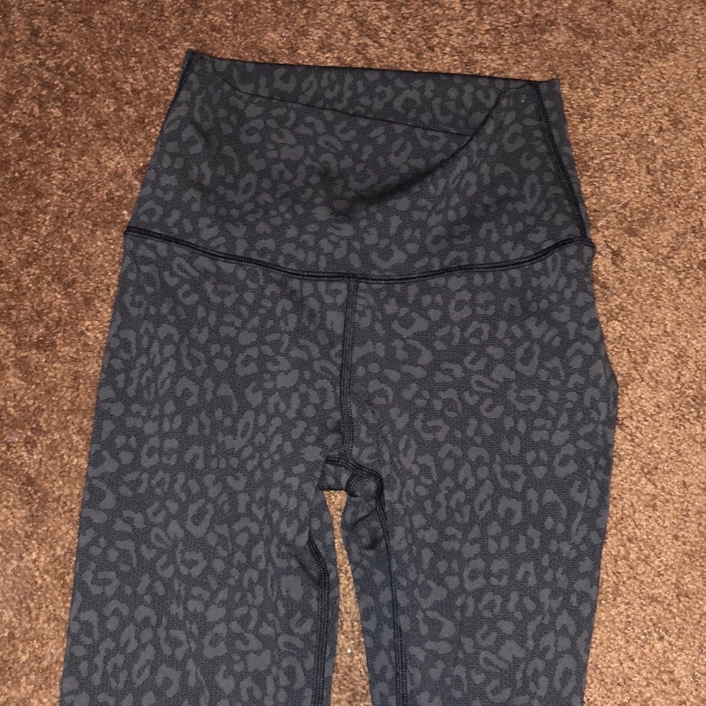 Aerie Offline leopard print seamless leggings
